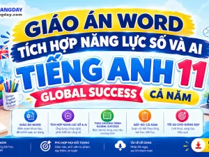Giáo án Tiếng Anh 11 Global Success tích hợp năng lực số và AI