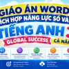 Giáo án Tiếng Anh 3 Global Success tích hợp năng lực số và AI