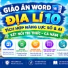 Giáo án năng lực số Địa lí 10 Kết nối tri thức tích hợp AI