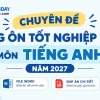 Bộ chuyên đề tổng ôn tiếng anh thi tốt nghiệp thpt 2027 bản word giải chi tiết chuẩn cấu trúc mới