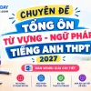Chuyên đề từ vựng ngữ pháp tiếng anh thi THPT bản word giải chi tiết